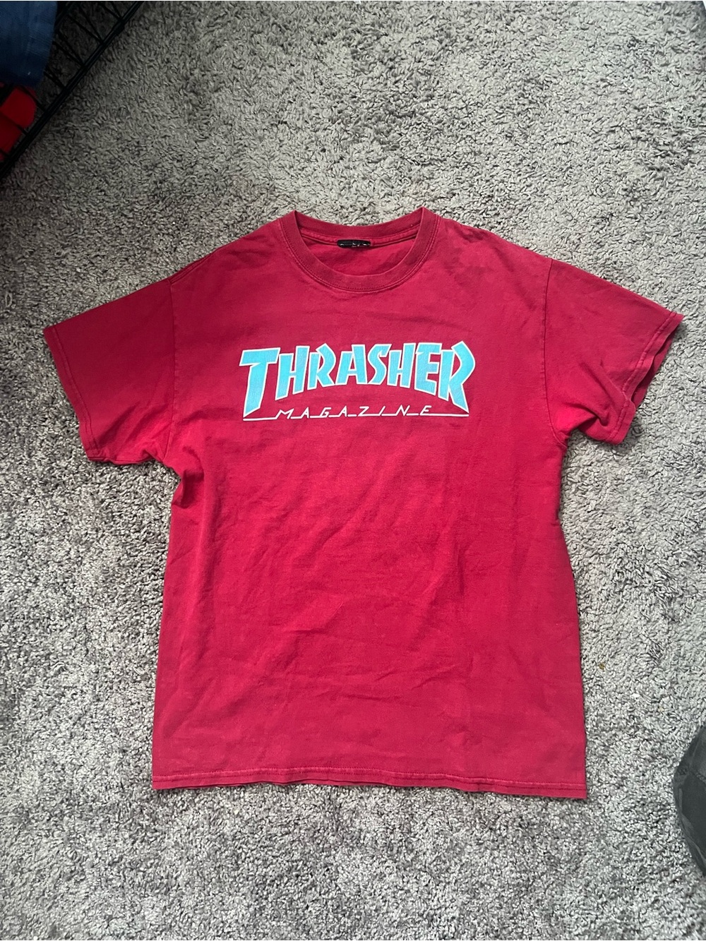 Thrasher Red Tee Size L
